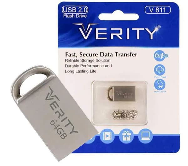فلش مموری وریتی مدل V811 ظرفیت 64 گیگابایت - یزد موبایل