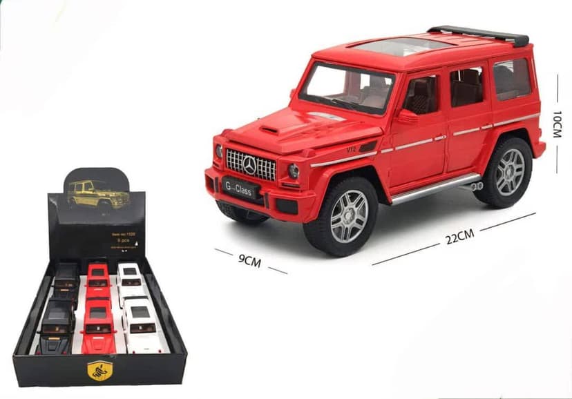 ماشین فلزی بزرگ بنز جی کلاس G63 طاها - یزد موبایل