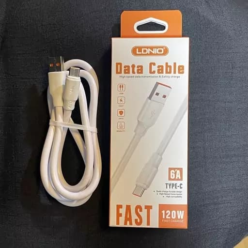 کابل شارژ USB به Type C الدینیو LDNIO  1 متر - یزد موبایل
