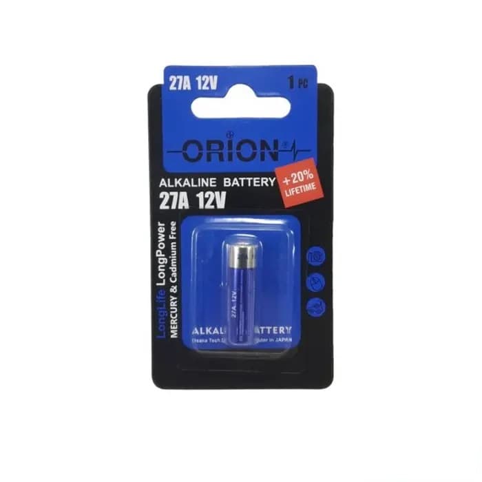 باتری ریموت کنترل 27A اوریون مدل Alkaline 12V - یزد موبایل