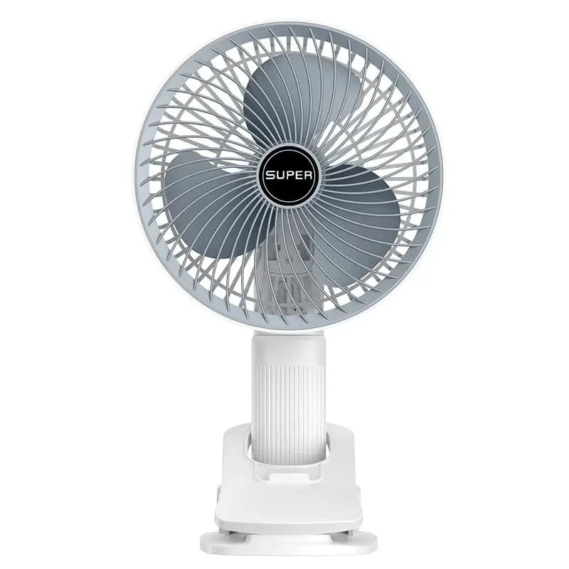 پنکه شارژی مدل Circulation Clamp Fan ظرفیت 1200 میلی آمپر ساعت - یزد موبایل
