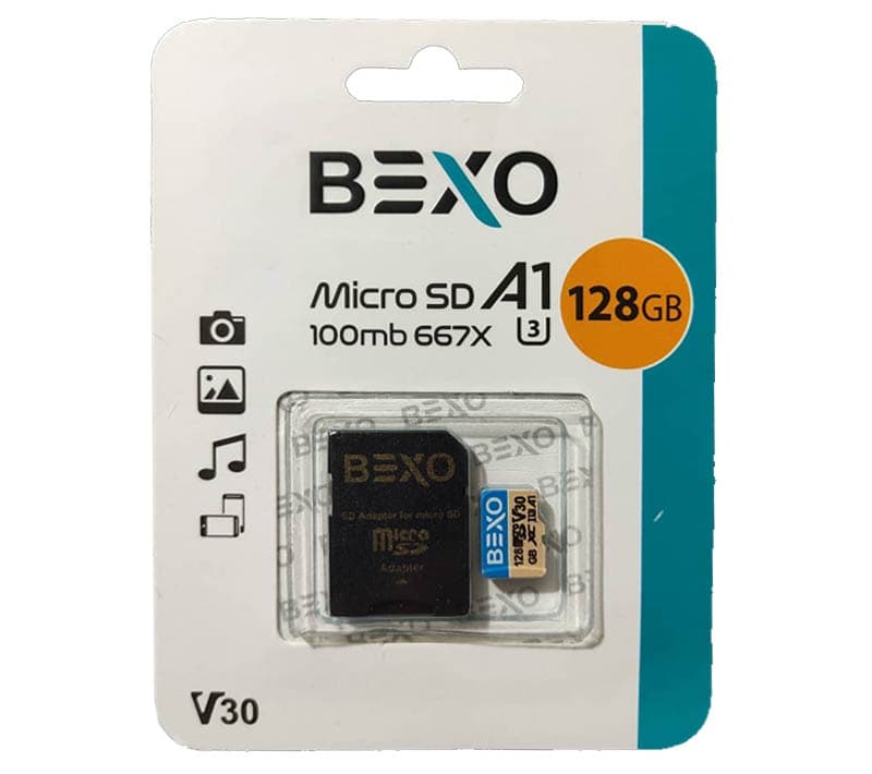 کارت حافظه MicroSDHC بکسو UHS-I U3 A1 سرعت 100MBps ظرفیت 128 گیگابایت - تصویر 1