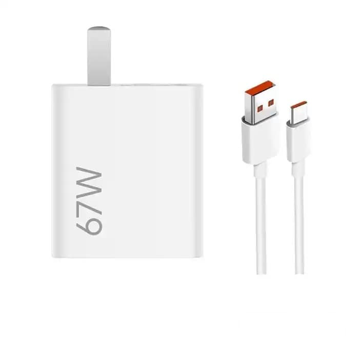شارژر دیواری شیائومی مدل 67W با کابل Type-c - تصویر 1