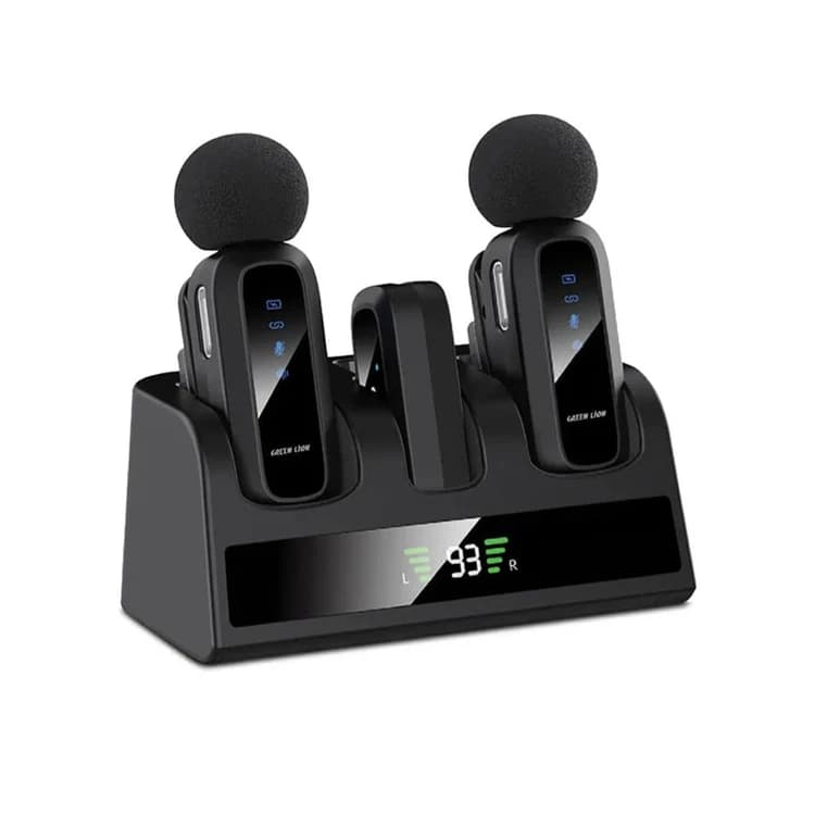 میکروفون بی‌سیم دو کاره گرین لاین مدل GM-89X - یزد موبایل