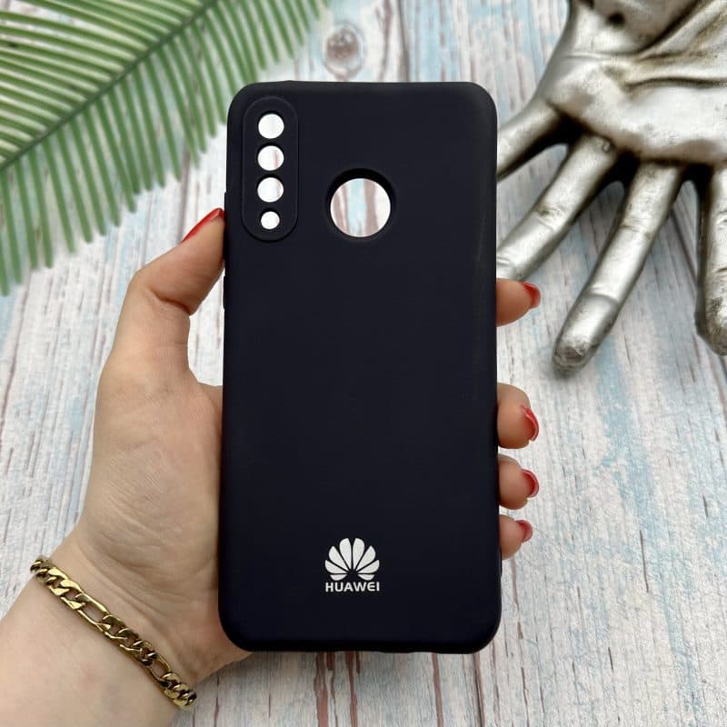 کاور گوشی هواوی P30LITE مدل سیلیکونی محافظ لنزدار - یزد موبایل