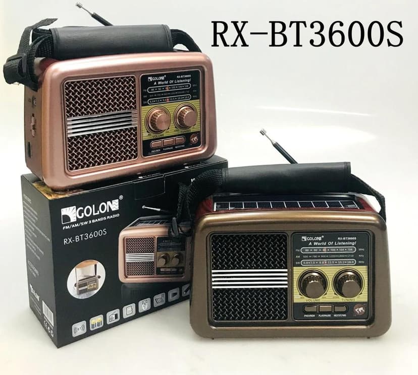 رادیو گولون مدل RX-BT3600s - یزد موبایل
