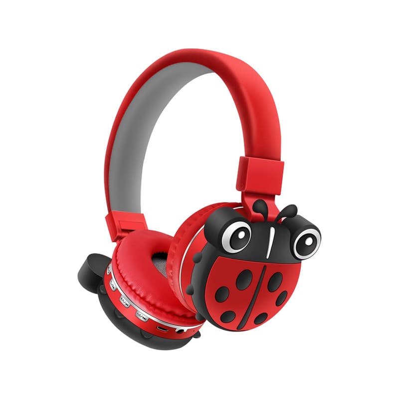 هدفون بلوتوثی مدل AH-806F طرح کفشدوزک - یزد موبایل