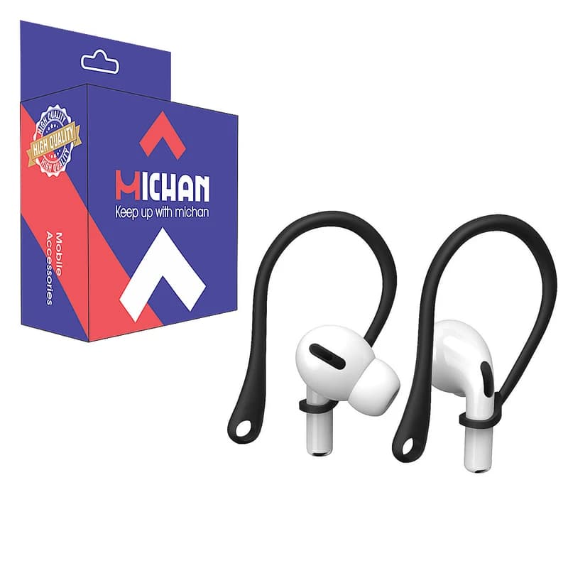 نگهدارنده دور گوشی میچان مدل SLC مناسب برای هدفون اپل ایرپاد بسته 2 عددی - یزد موبایل
