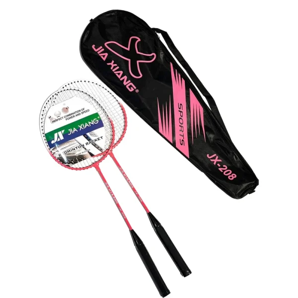 راکت بدمینتون جیا مدل J2 بسته 2 عددی