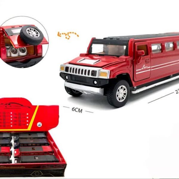 ماشین فلزی بزرگ لیموزین هامر طاها